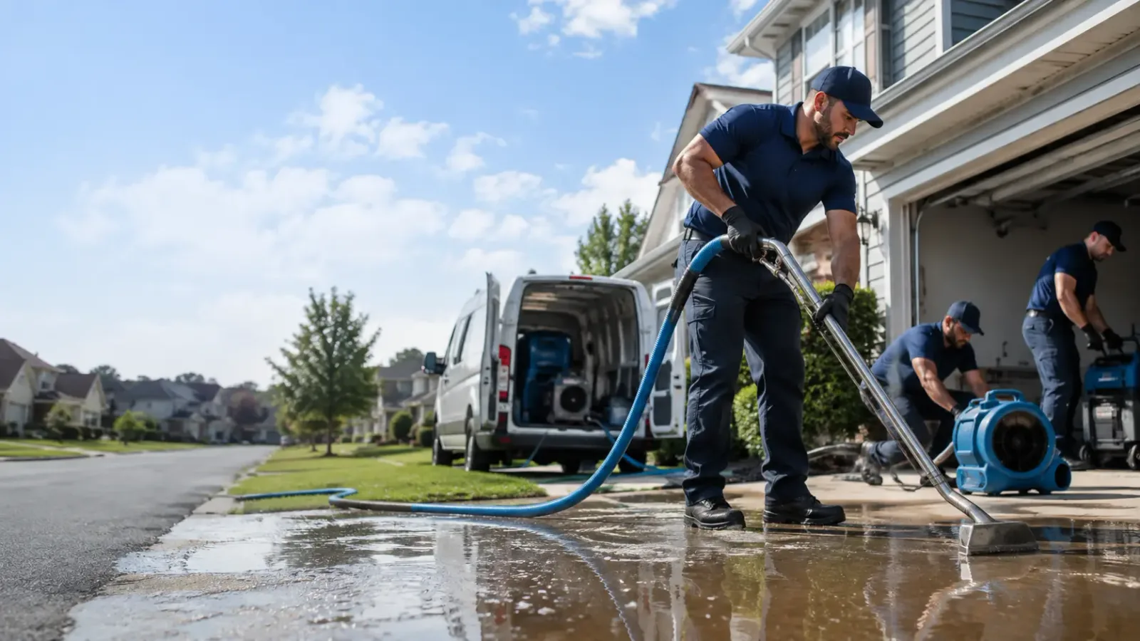 Flood Damage Restoration in London, AR